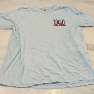 Comfort Colors Light Blue Graphic Tee - Ole Miss